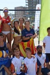 Brun-Saló, bronze en l’estatal Sub’21 derrotant a les també catalanes Alcalde-Querol