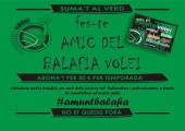 El Balàfia Vòlei endega la campanya “Suma’t al verd”