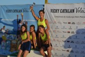 García/Galcerán i Naya/Mora nous guanyadors del Vichy Catalan Volei Tour
