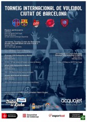 Final de Lliga Catalana Superlliga Femenina al Torneig Internacional de Voleibol Ciutat de Barcelona