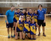 El Voleibol Sant Just campió de Catalunya aleví femení