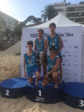 Nou èxit i nous campions al Campionat de menors de platja celebrat a Lloret