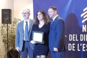 Maribel Zamora rep el premi a Millor Dirigent de Federació 2019 de l’ACDE