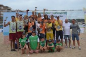Nous campions al podi del Vichy Catalan Volei Tour celebrat a Lloret