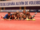 El Voleibol Sant Just aconsegueix el bronze al Campionat d’Espanya Aleví