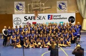 El Club Vòlei La Palma presenta els seus equips en una jornada solidaria