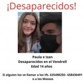 Desaparició de Paula Zuliani i Izan Ramírez