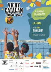 Badalona coronarà les noves parelles campiones de Catalunya de Vòlei Platja 2021