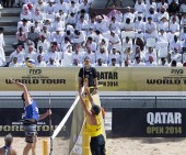 L’àrbitre internacional de platja, Joaquim Ventura, tanca la temporada a l’Open de Doha