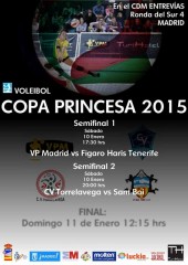 El CV Sant Boi, a l´assalt de la Copa Princesa 2015 a Madrid