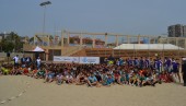Celebrada a Mataró primera trobada de promoció Vòlei Platja amb més 350 participants