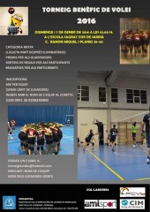 Tercera edició del Torneig benèfic de voleibol Hospitalitat Lourdes